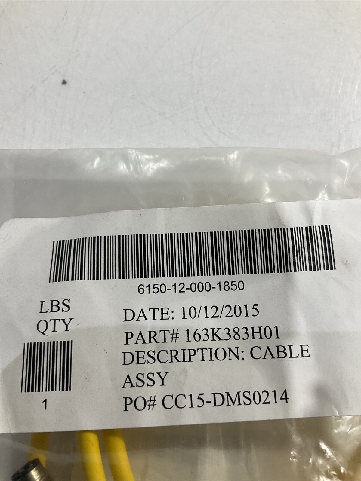 TURCK US-14802-97942-163K383H01 CABLE ASSEMBLY LOT OF 3 U3S