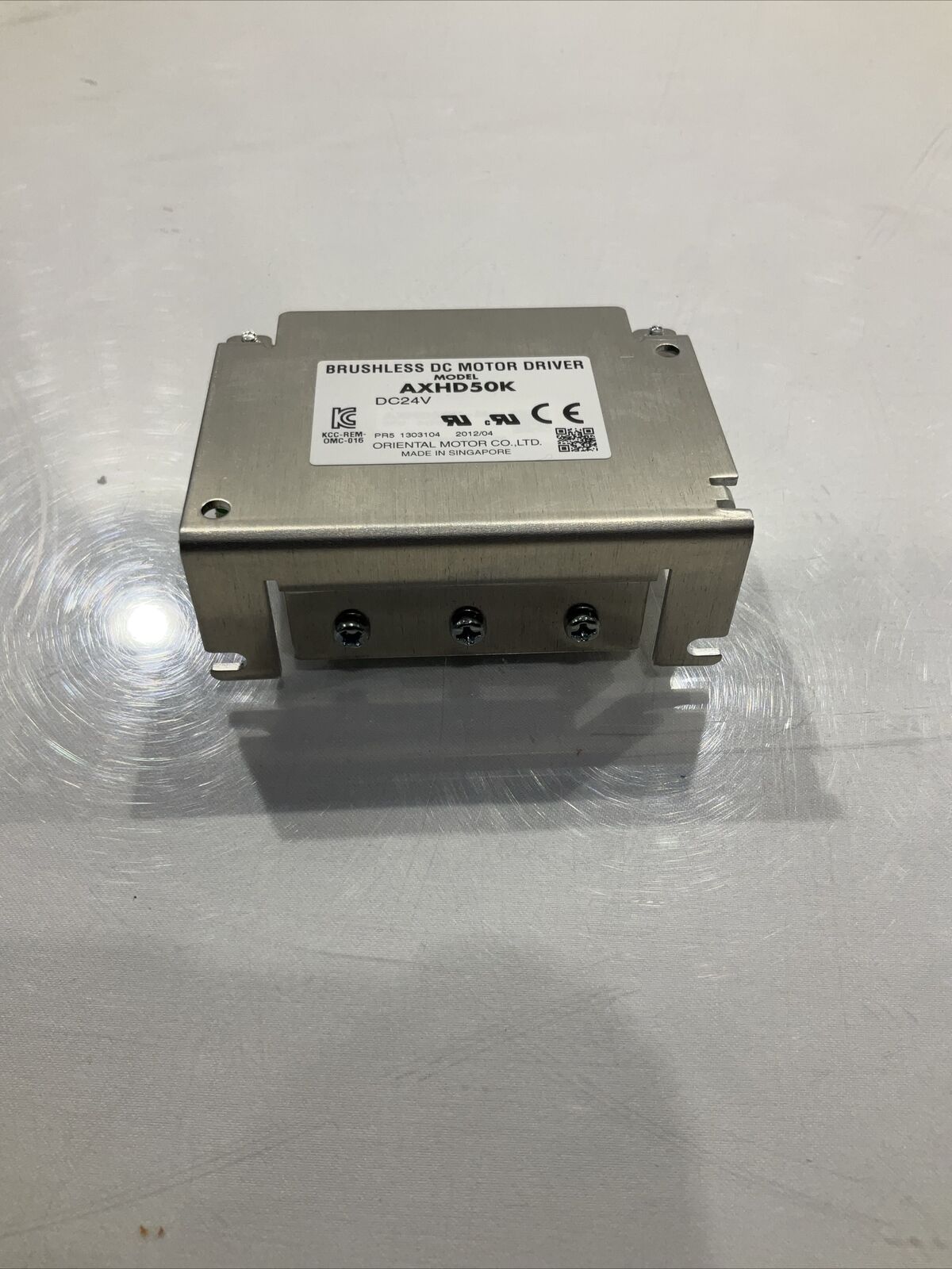ORIENTAL MOTOR CO AXHD50K CONTROLLER SPEED BRUSHLESS DC MOTOR DRIVER U3S