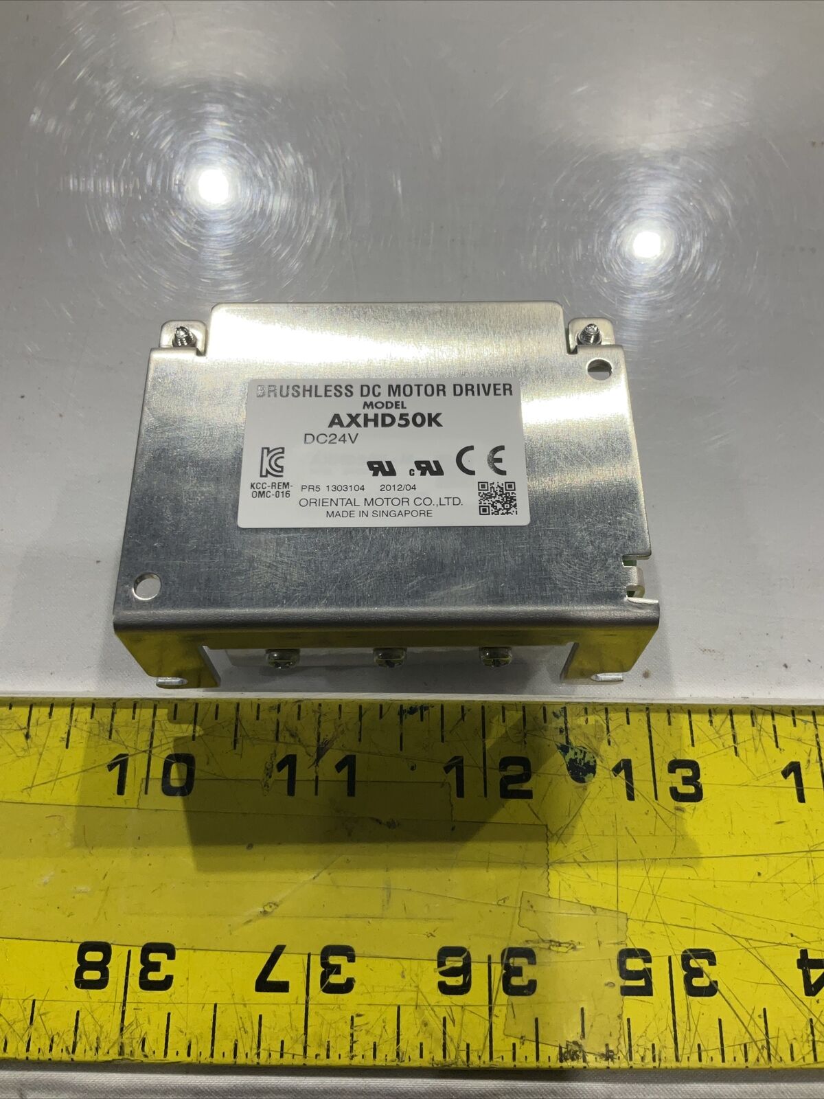 ORIENTAL MOTOR CO AXHD50K CONTROLLER SPEED BRUSHLESS DC MOTOR DRIVER U3S