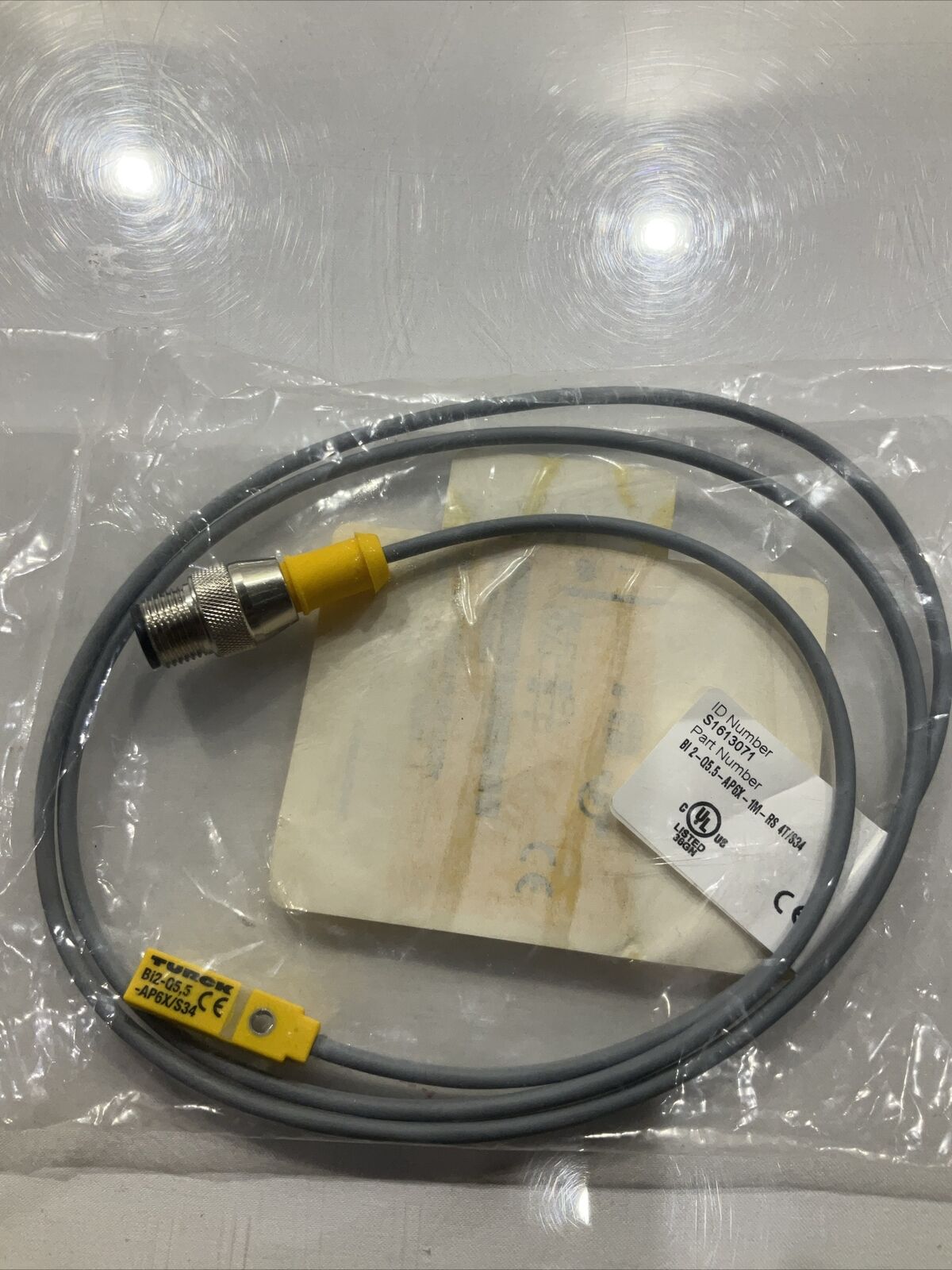 TURCK  BI2-Q5.5-AP6X-1M-RS4T/S34  S1613071  SENSOR INDUCTIVE  U3S