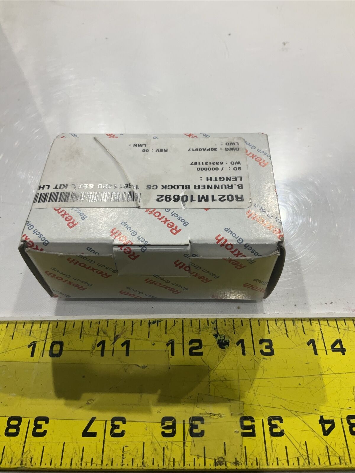 REXROTH BOSCH GROUP   R021M10692 RUNNER BLOCK LOT  OF 2 U3S