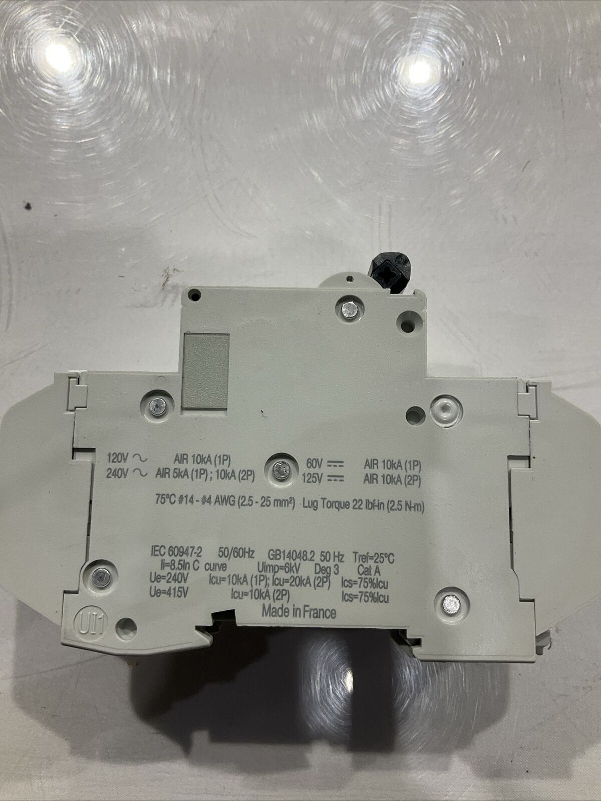 SCHNEIDER 60141BA MULTI 9C60  60141 CIRCUIT BREAKER  240V U3S