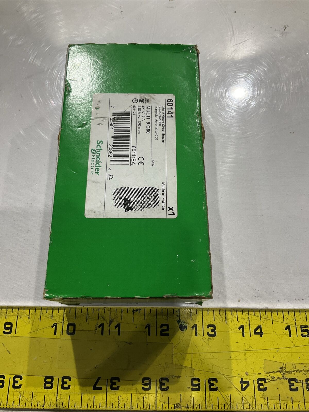 SCHNEIDER 60141BA MULTI 9C60  60141 CIRCUIT BREAKER  240V U3S