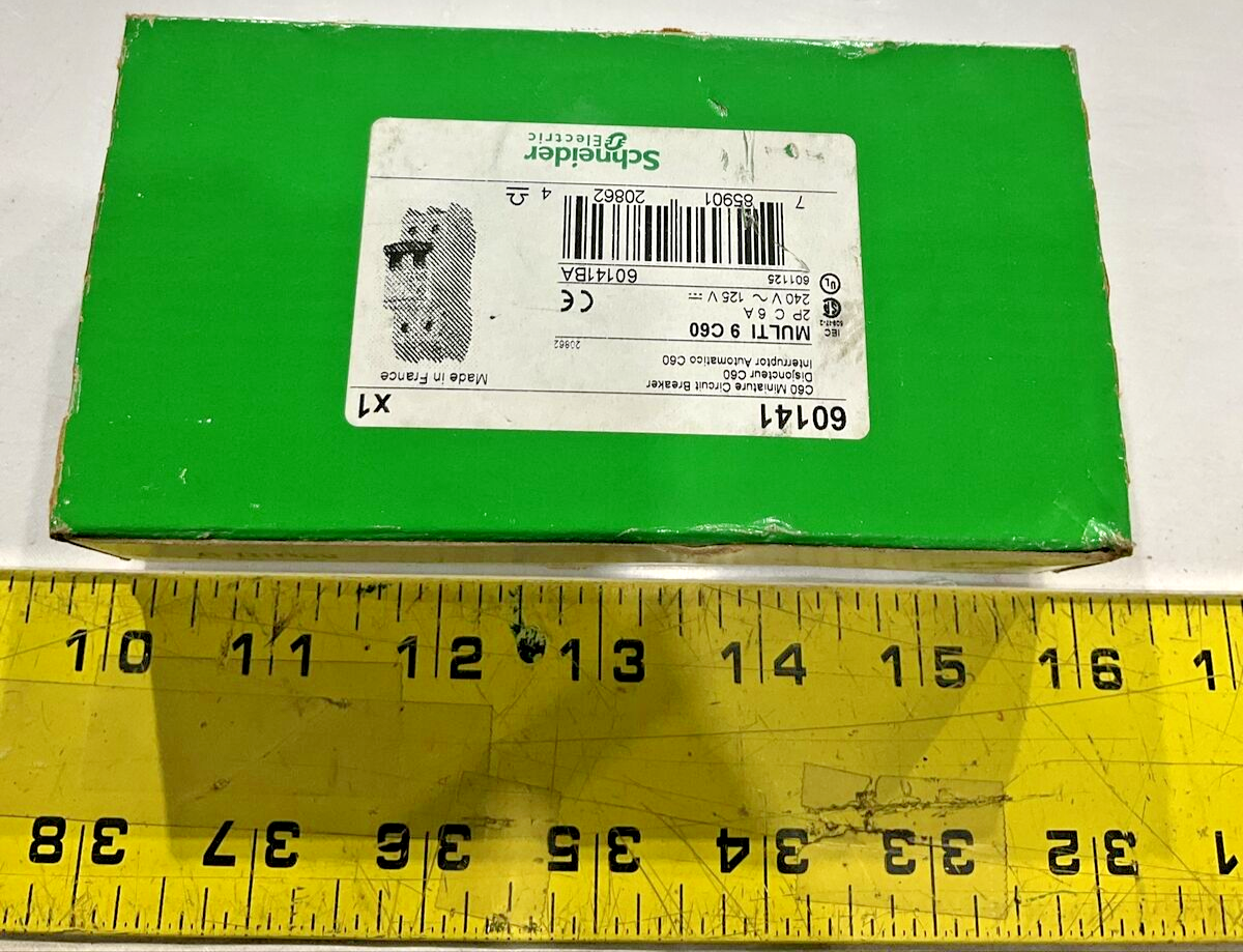 SCHNEIDER 60141BA MULTI 9C60  60141 CIRCUIT BREAKER  240V U3S