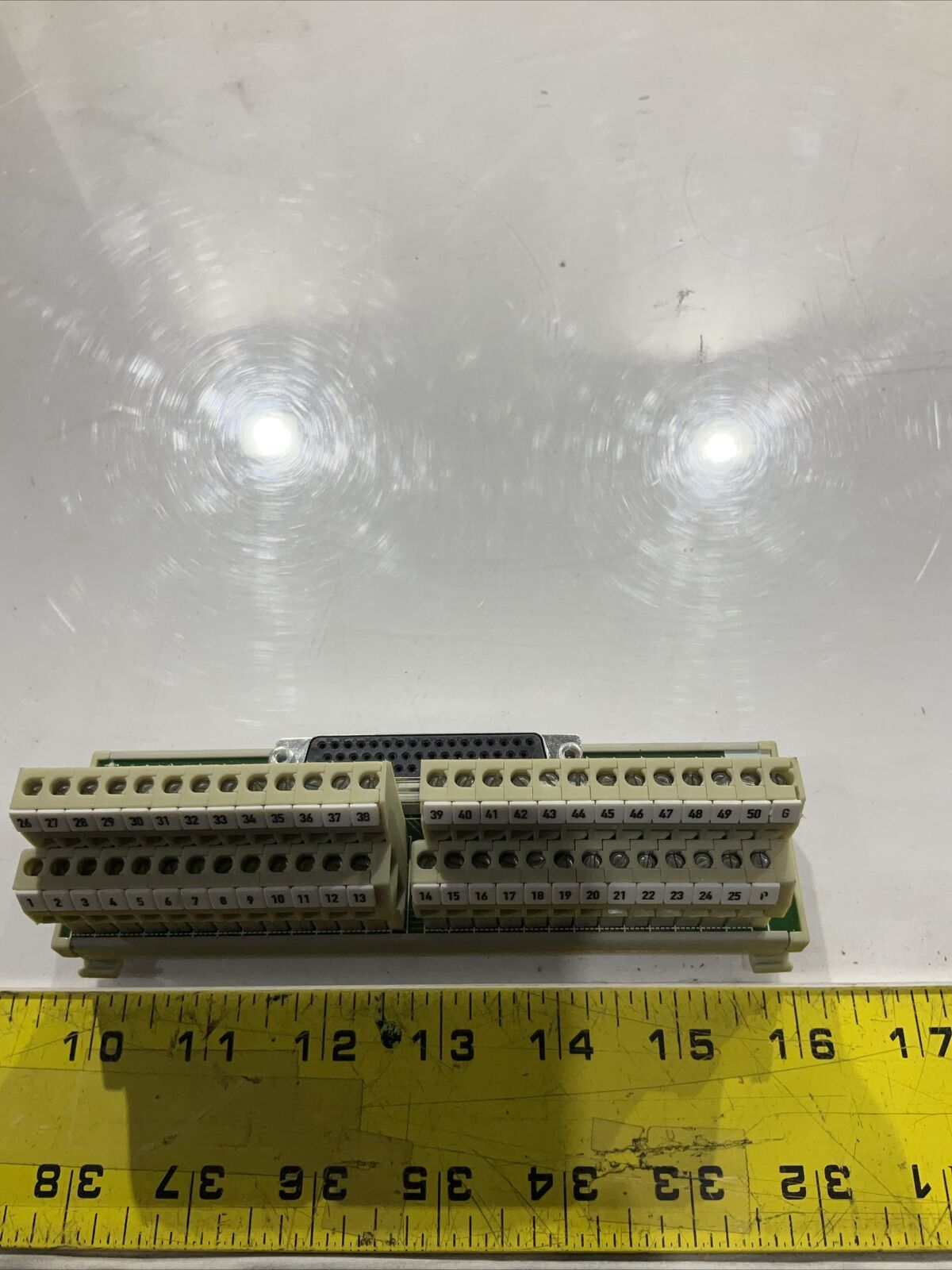 WEIDMULLER 8155640000 CONNECTOR,50 PIN DISTRIBUTION  U3S