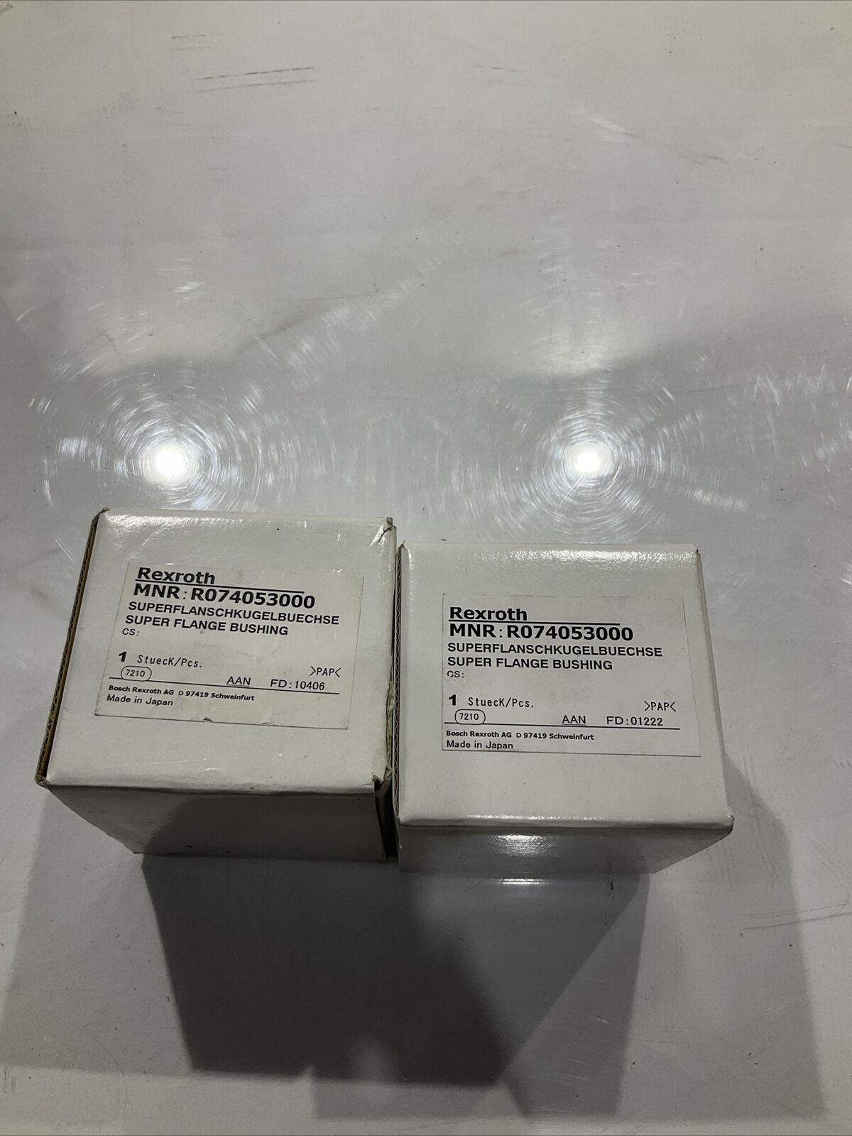 REXROTH R074053000 FLANGED BUSHING , BOSCH REXROTH  LOT OF 2 U3S