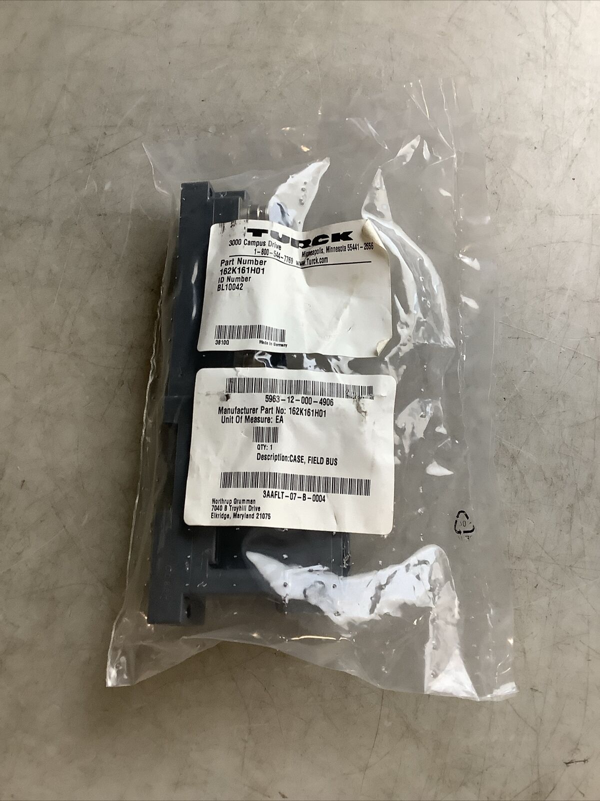 TURCK BL67-B-4M12-P MODULE BASE U3S