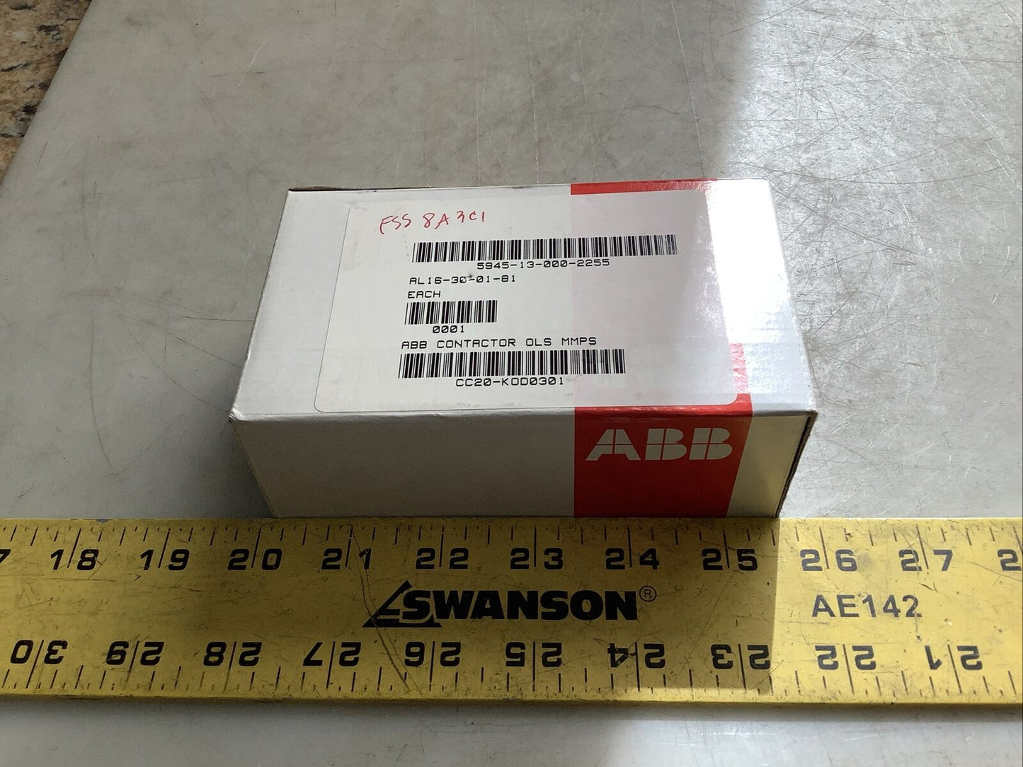 ABB AL16-30-01 1SBL183001R8101 CONTACTOR U3S