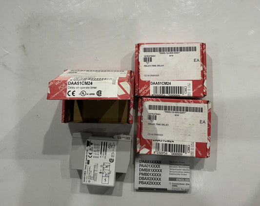 CARLO GALAZZI DAA51CM24 DELAY TIMER 24-240VDC 1.5W 50/60HZ LOT OF 3 U3S