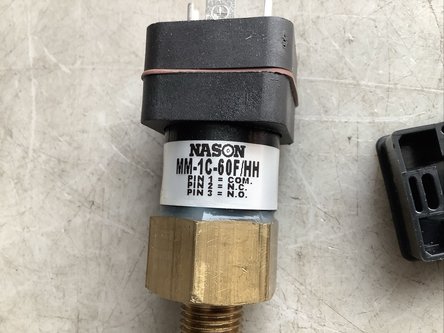 NASON MM-1C-60F/HH PRESSURE SWITCH FALLING SET POINT 60PSI U3S