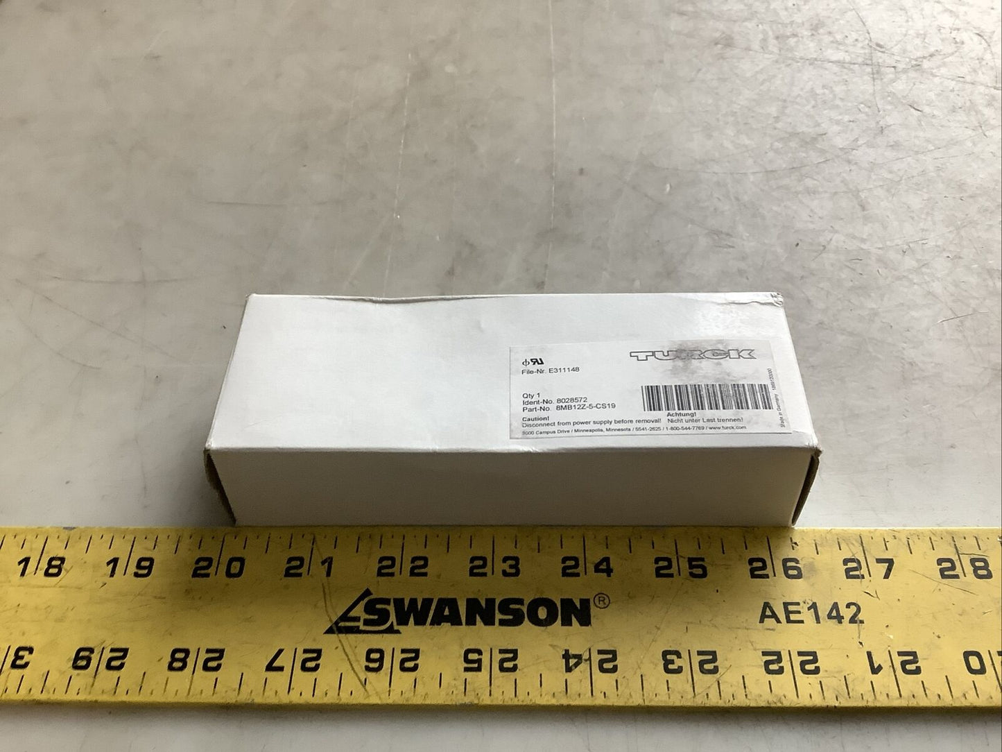 TURCK 8MB12Z-5-CS19 E8028572 I/O BLOCK U3S