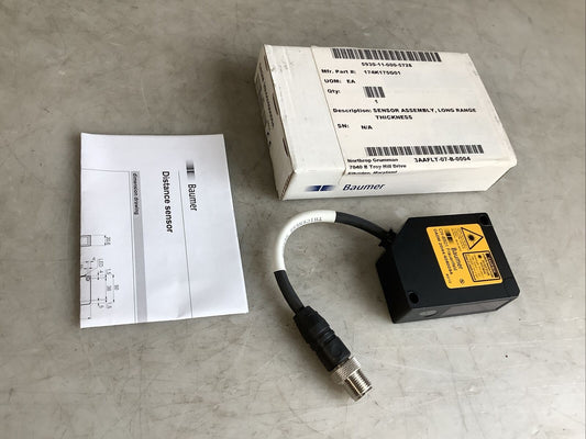 BAUMER OADM 20I44/406009A PHOTOELECTRIC DISTANCE SENSOR U3S