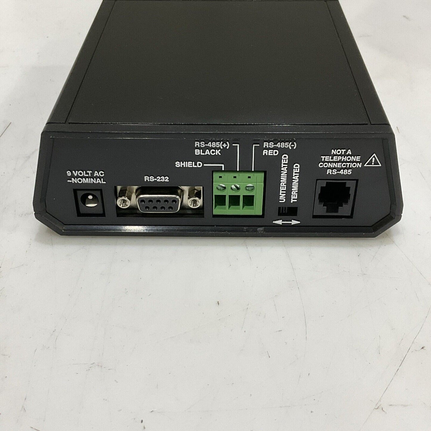 AMS RS-232/RS-485 10881111 CONVERTER BOX  SERIES A 9 V 50/60HZ .150A U3S