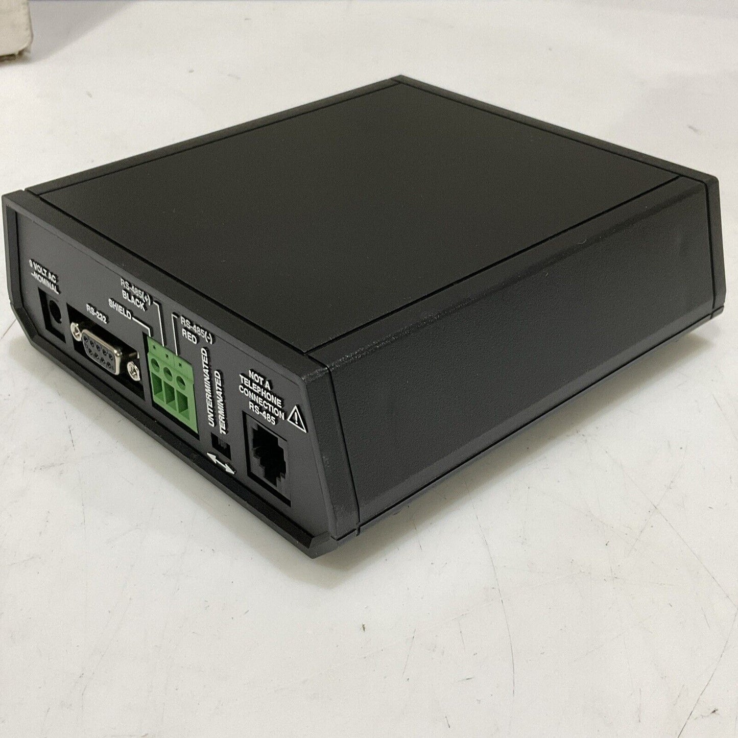 AMS RS-232/RS-485 10881111 CONVERTER BOX  SERIES A 9 V 50/60HZ .150A U3S