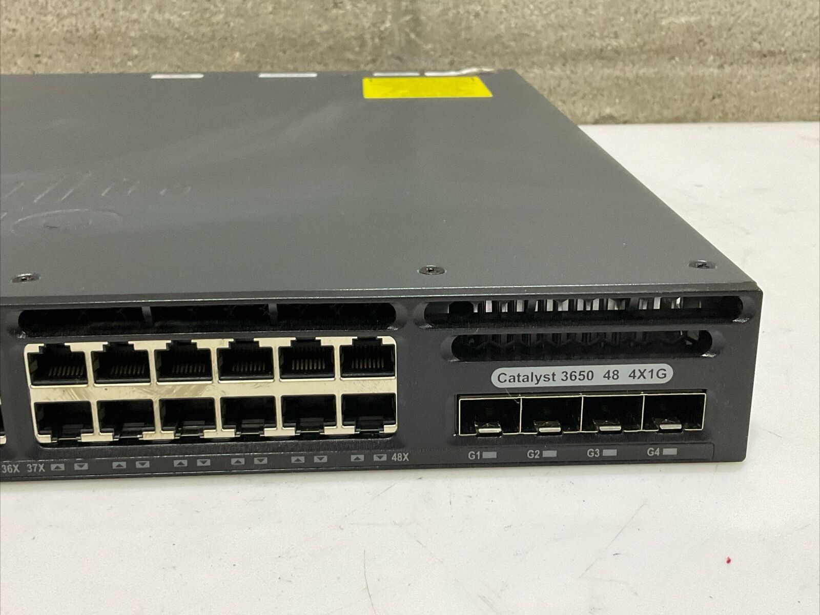 CISCO WS-C3650-48TS U/M CATALYST 3650 48PT DATA 4X1G UPLINK IP SERVICES G7T