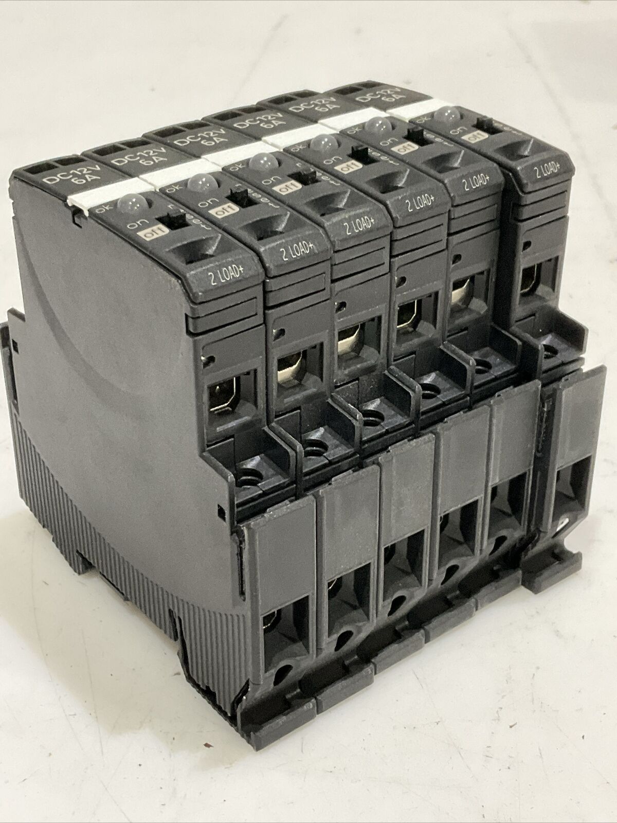 PHOENIX CONTACT EC 1 12DC/6A S-C ELECTRIC CIRCUIT PROTECTOR LOT OF 6 G7T