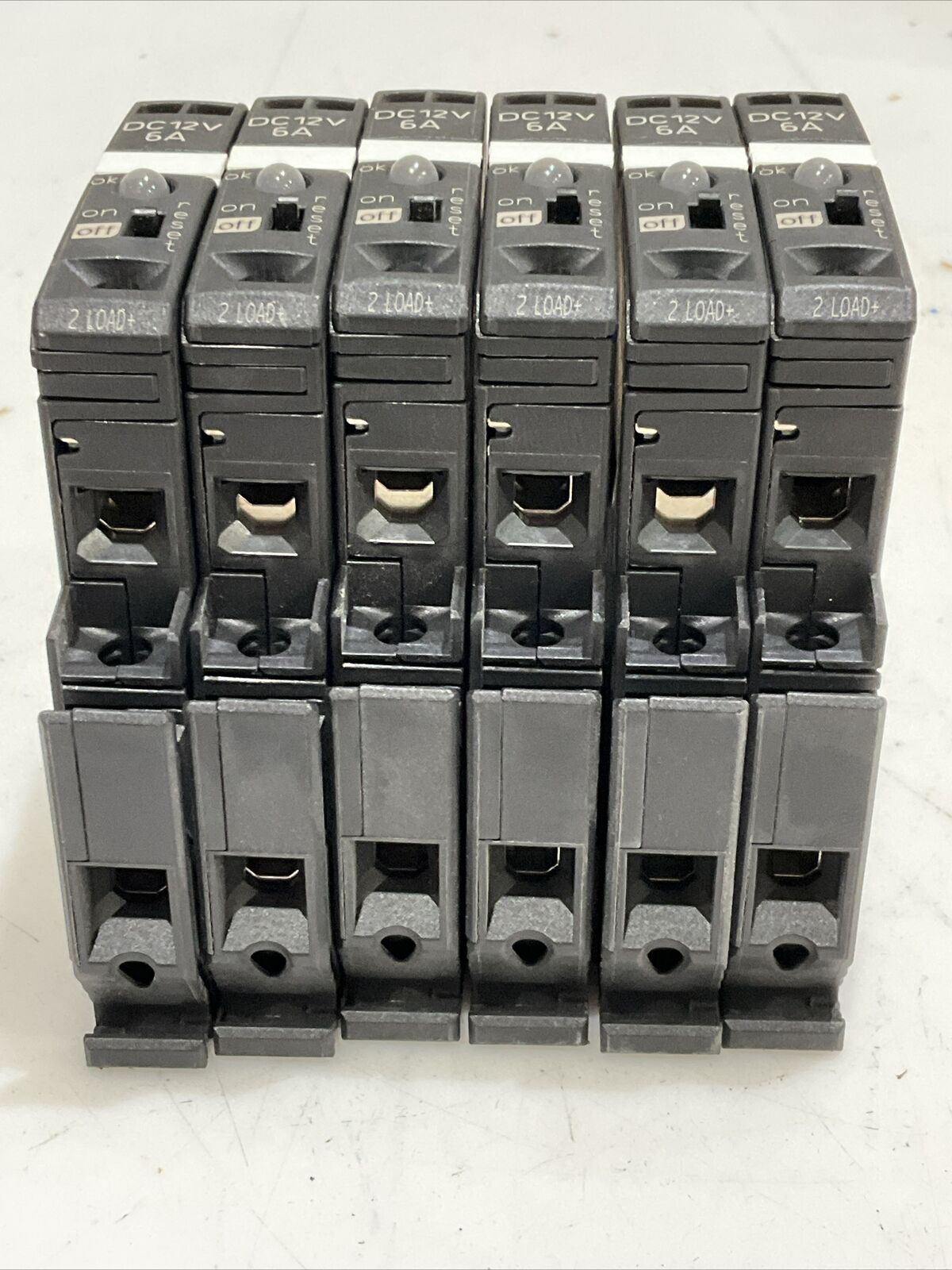 PHOENIX CONTACT EC 1 12DC/6A S-C ELECTRIC CIRCUIT PROTECTOR LOT OF 6 G7T