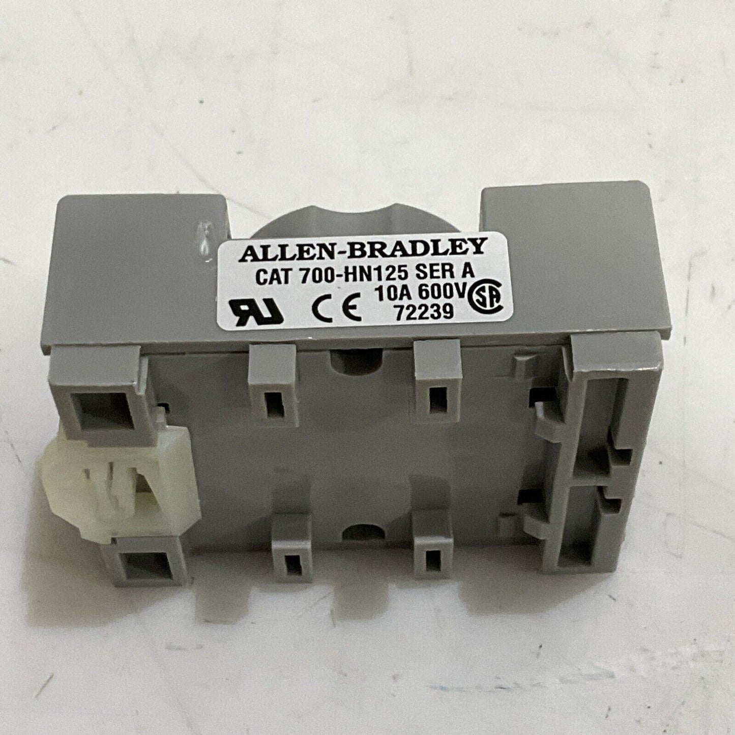 AB ALLEN BRADLEY 700-HN125 RELAY BASE SER A 10A 600V 8-PIN SOCKET LOT OF 12 G7T