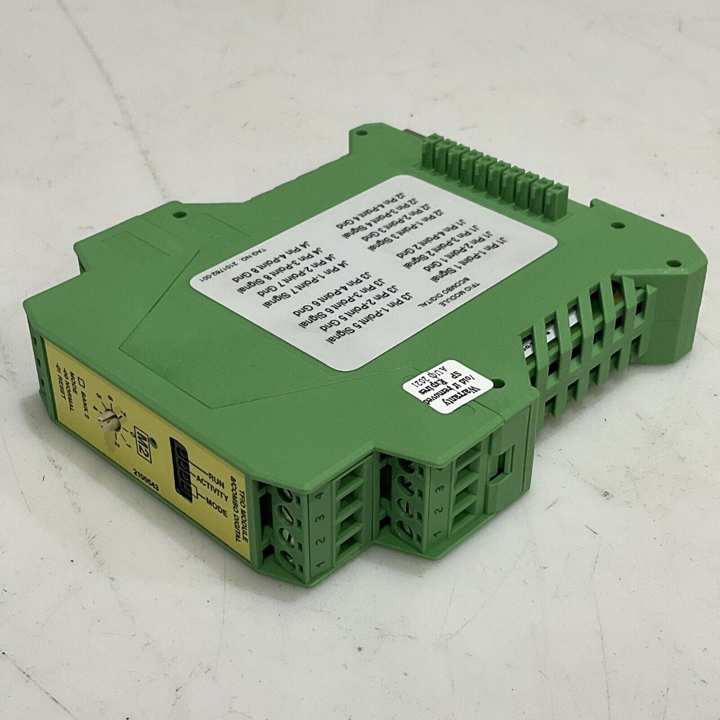 ABB TFIO 2100543 2101769-003 8/COMBO DIGITAL MODULE CONFIGURABLE 8-POINT G7T