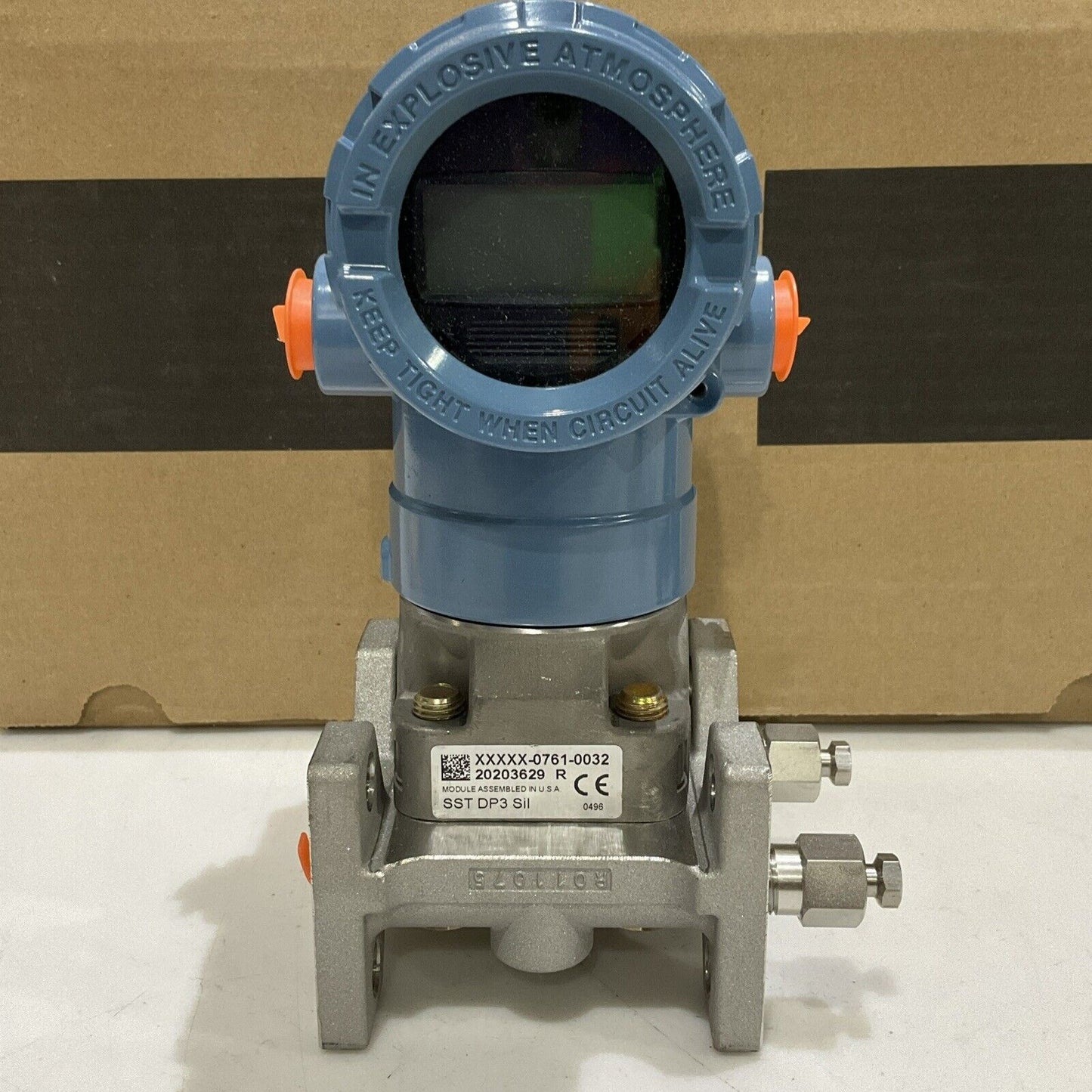 EMERSON ROSEMOUNT 2051CD3A1AH2B1E5M5D4DF PRESSURE TRANSMITTER 2051CF METER G7T