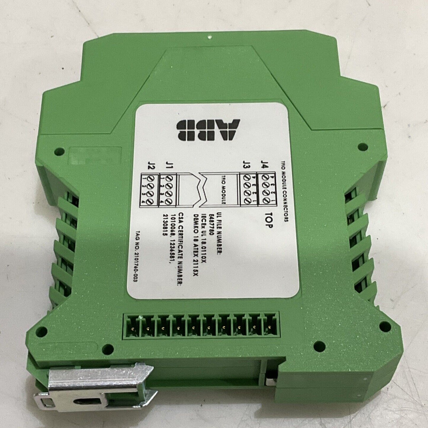 ABB TFIO 2100543 2101769-003 8/COMBO DIGITAL MODULE CONFIGURABLE 8-POINT G7T