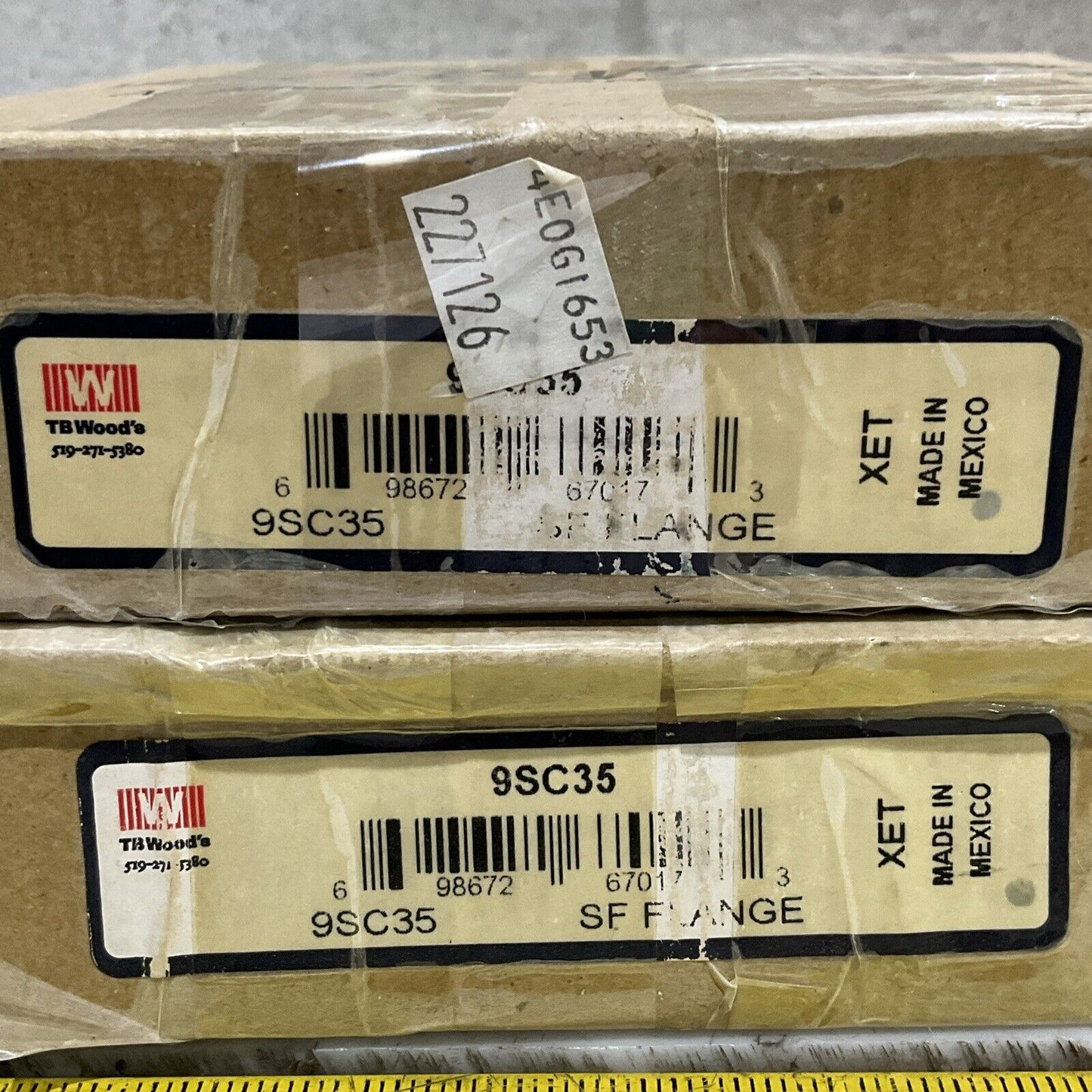 TB WOOD’S 9SC35 SF FLANGE LOT OF 2 G7T