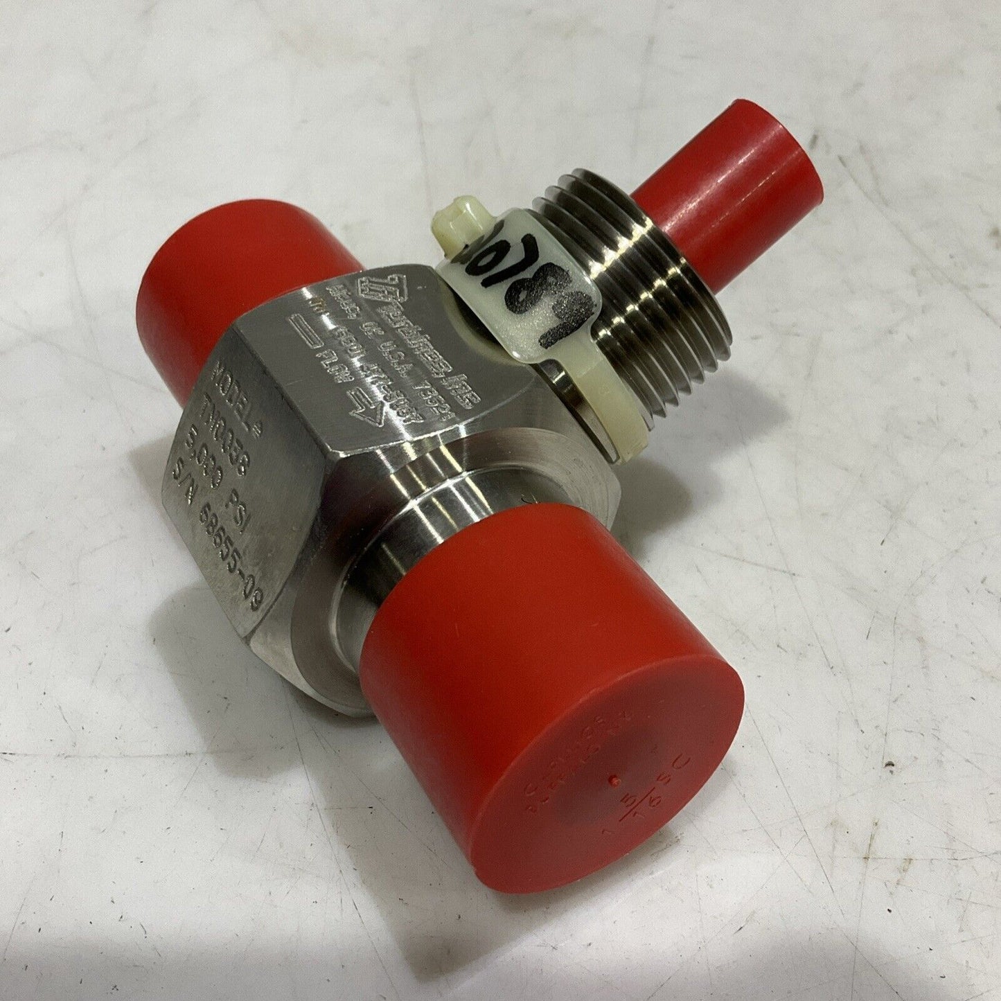 TURBINES INC TM0038 TURBINE METER  3/8" X 1" 5000PSI .35-3 GPM G7T