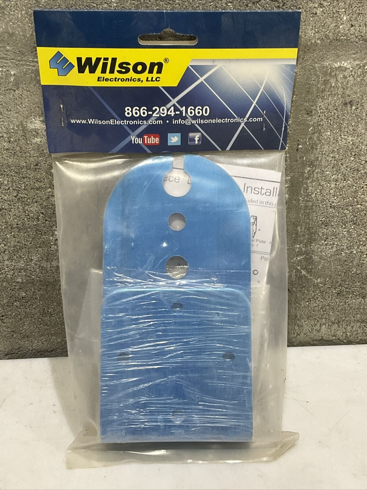 WILSON ELECTRONICS 901133 OMNI-DIRECTIONAL ANTENNA 2-PC L BRACKET LOT OF 8 G7T