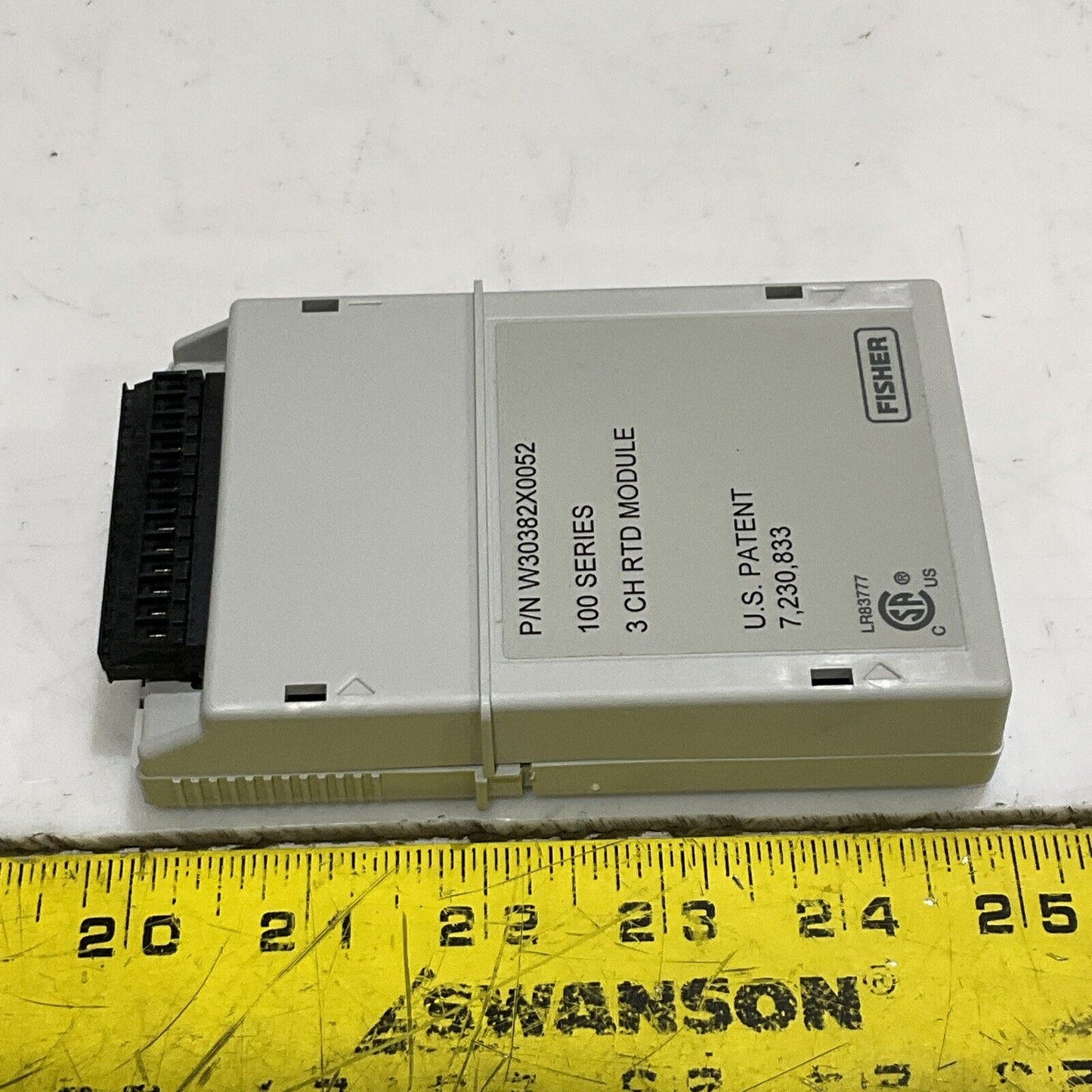 FISHER W30382X0052 3 CH RTD IMPUT MODULE FB107 100 SERIES G7T