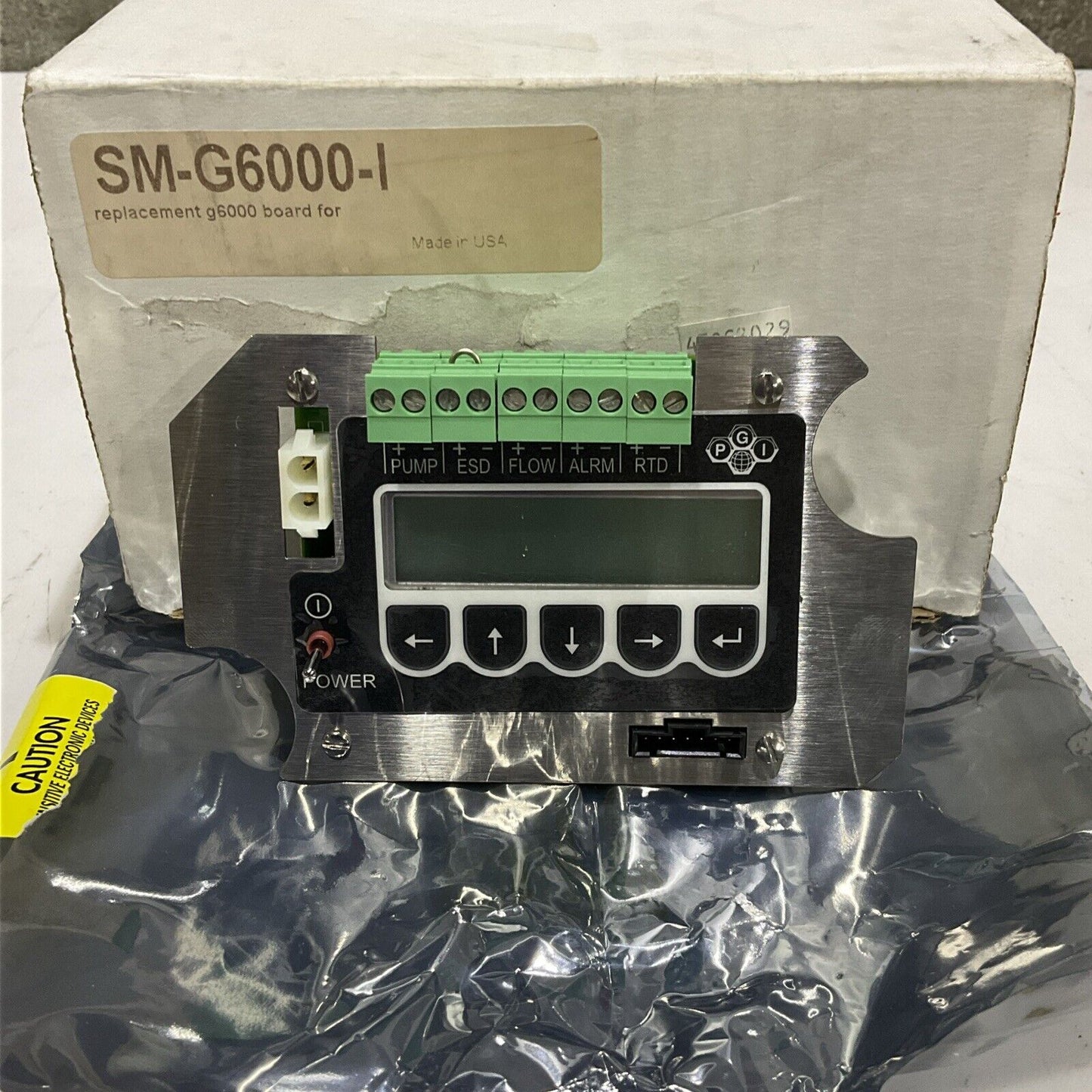 PARKER PGI SS-CB5-1544 SS-C85-1335 G6000 GAS CONTROLLER INTERCEPTOR G7T