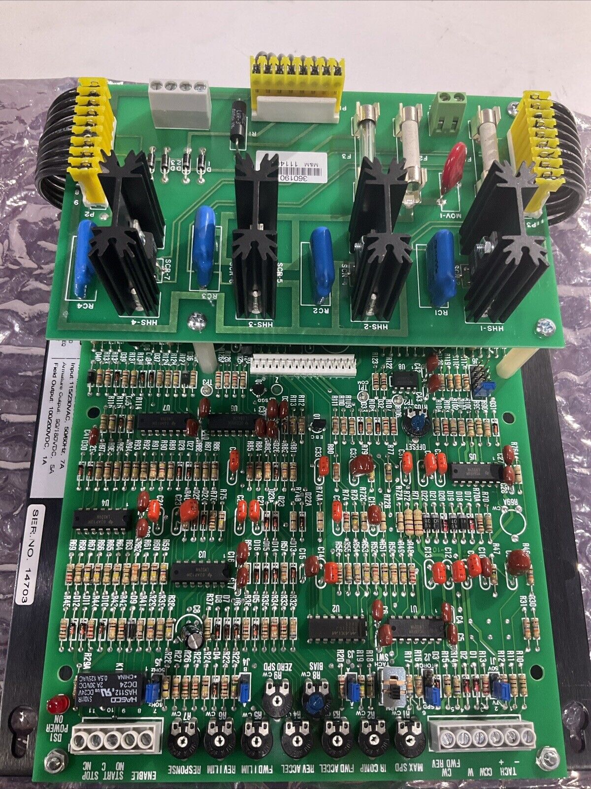 SECO AC/DC DRIVES SERIES Q7006 1HP MAX 230VAC U3S