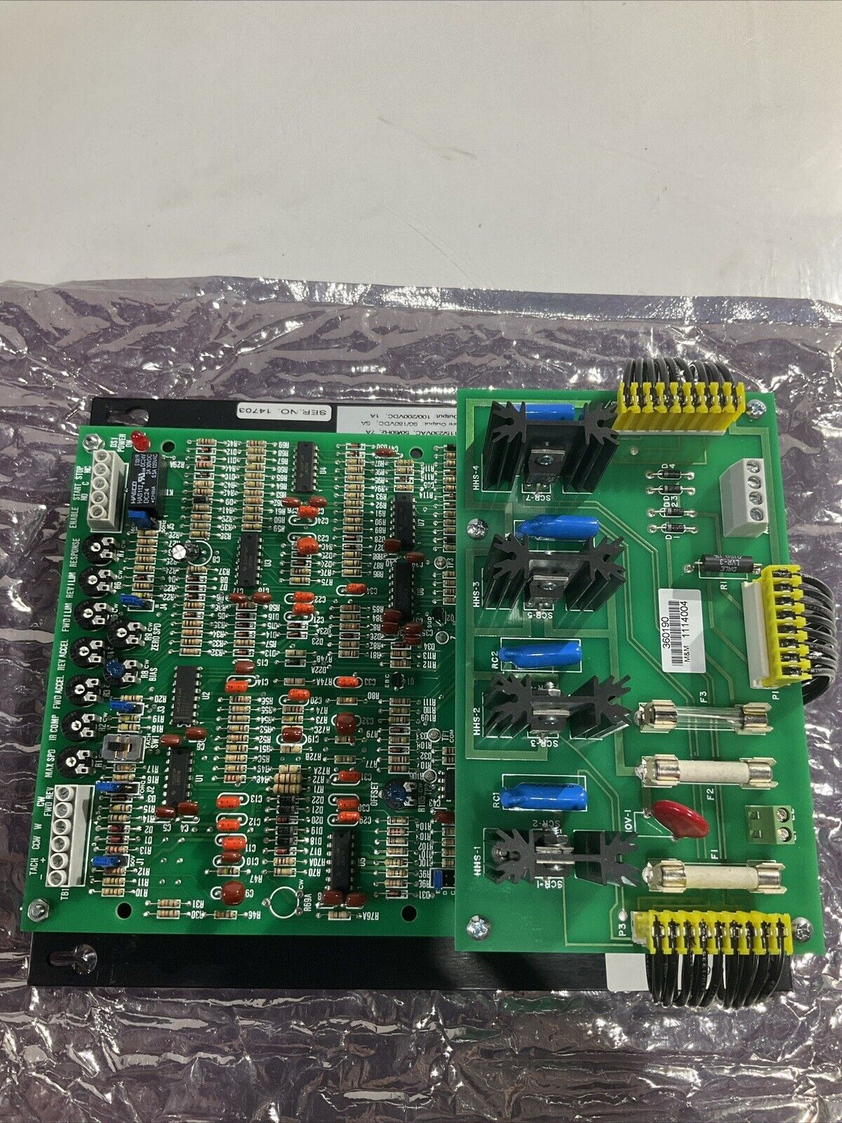 SECO AC/DC DRIVES SERIES Q7006 1HP MAX 230VAC U3S