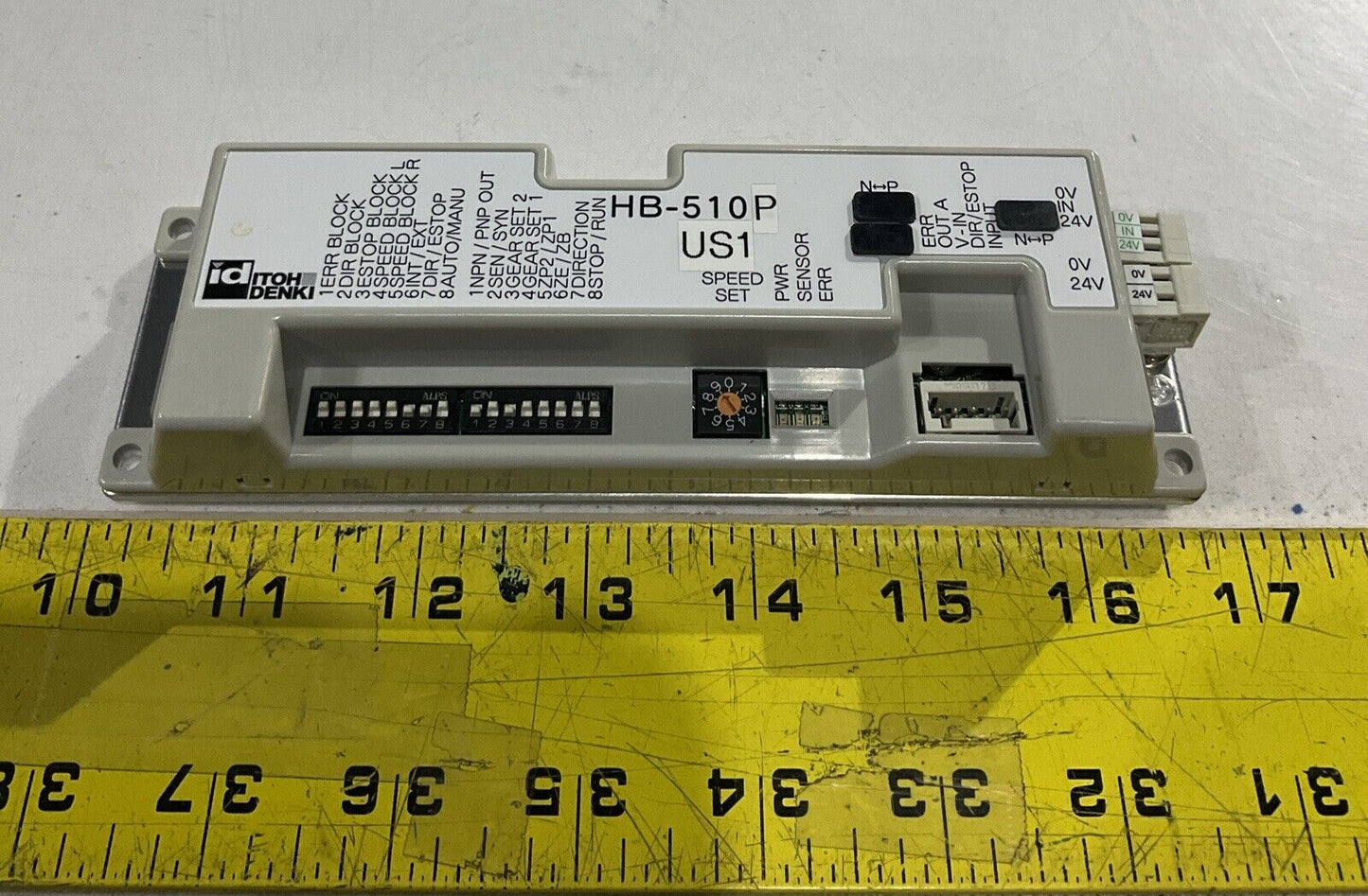 ITOH DENKI   HB-51OP US1  CARD POWERED ROLLER  DRIVE  U3S