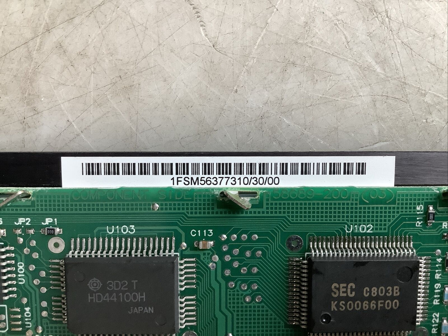 DEMATIC 1FSM56377310 LCD DISPLAY U3S