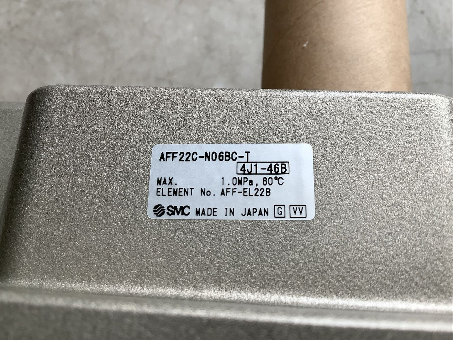 SMC AFF22C-N06BC-T MAIN LINE AIR FILTER 3/4IN NPT U3S