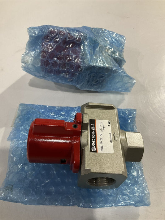 SMC VHS40-N06-Z VALVE LOCK-0UT 3 WAYS LOT OF 2 U3S