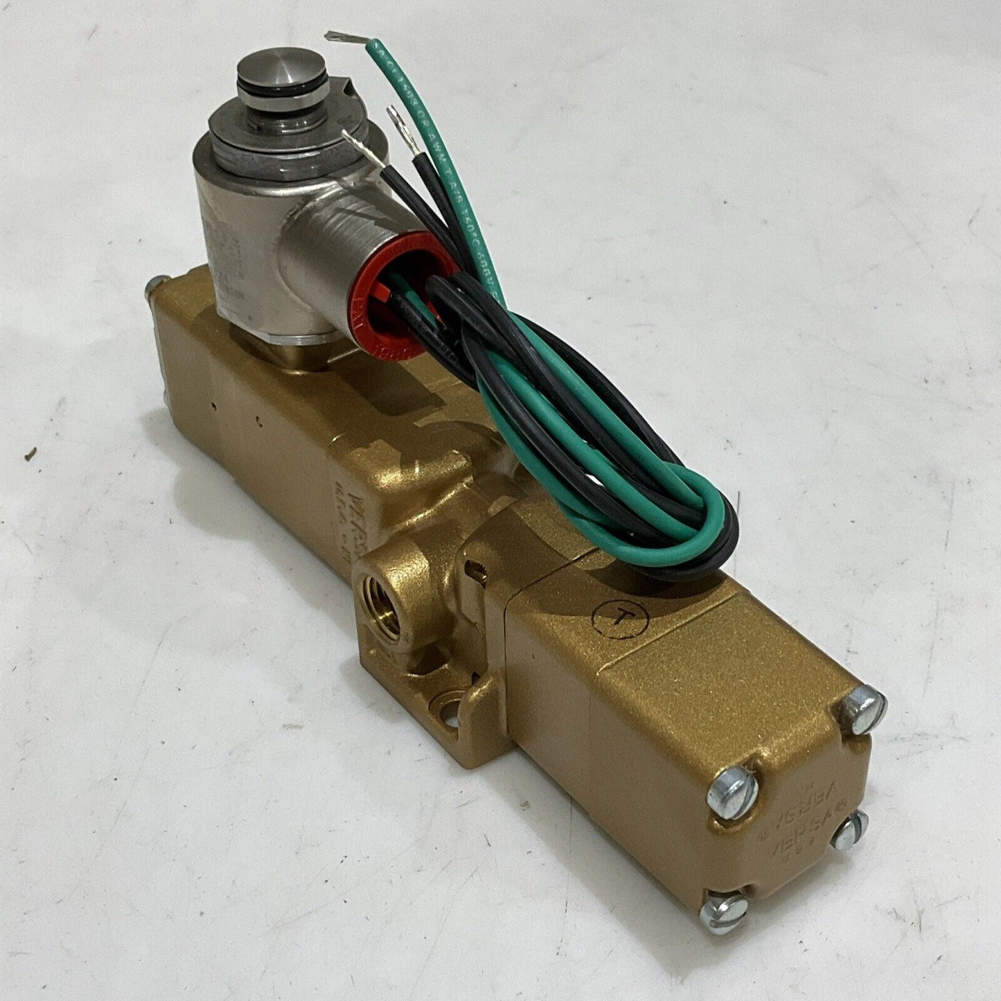 VERSA VSA-3321-DP-SC0422 SOLENOID VALVE 3-WAY BRASS 12VDC G7T