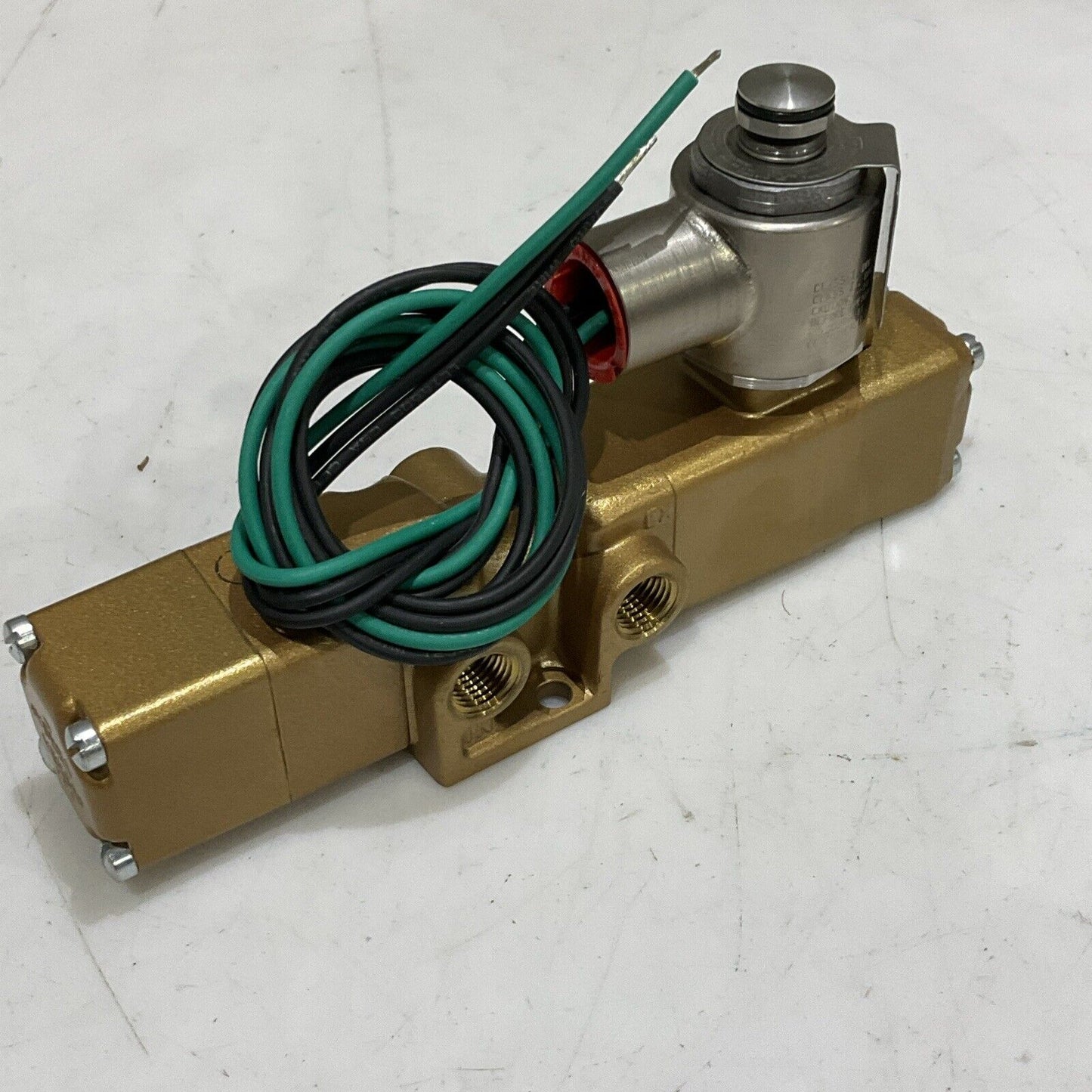 VERSA VSA-3321-DP-SC0422 SOLENOID VALVE 3-WAY BRASS 12VDC G7T