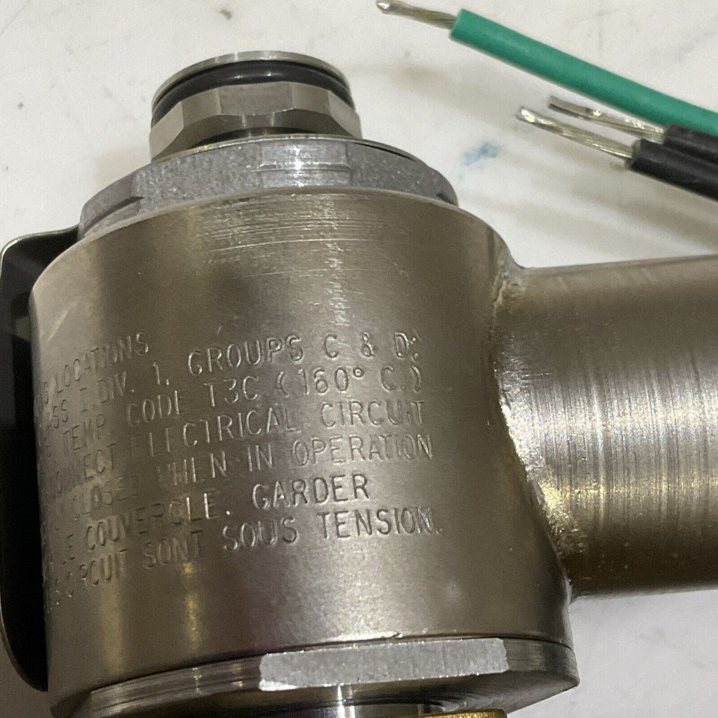 VERSA VSA-3321-DP-SC0422 SOLENOID VALVE 3-WAY BRASS 12VDC G7T