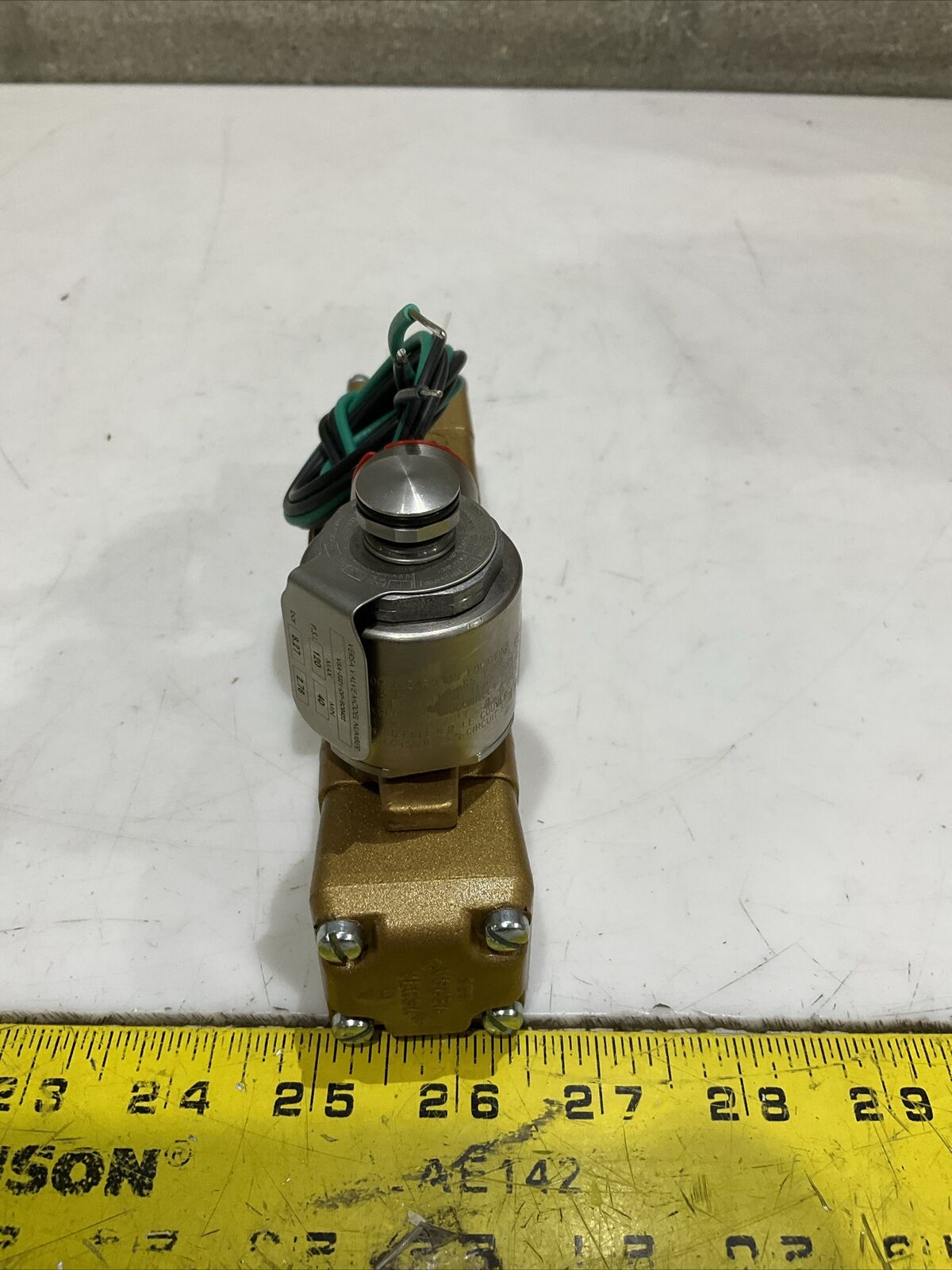 VERSA VSA-3321-DP-SC0422 SOLENOID VALVE 3-WAY BRASS 12VDC G7T
