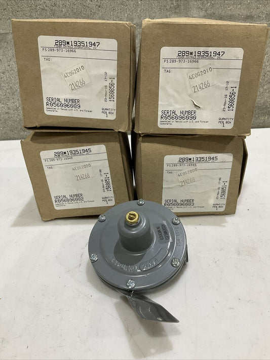 FISHER 289A PRESSURE RELIEF VALVE 1/4" 289-19351945 3-13 PSI LOT OF 4 G7T