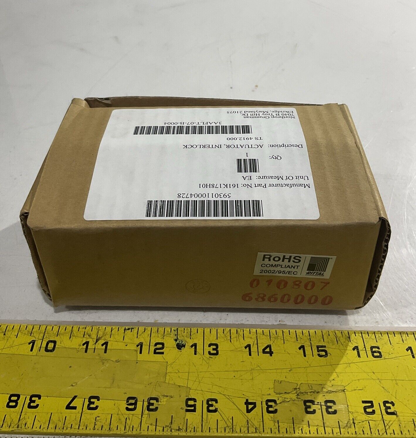 RITTAL PS 4912.000 ACTUATOR INTERLOCK TS/PS U3S