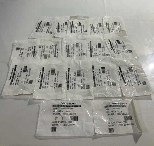 VIDEOJET 371128 SHOULDER SCREW LOT OF 17 U3S