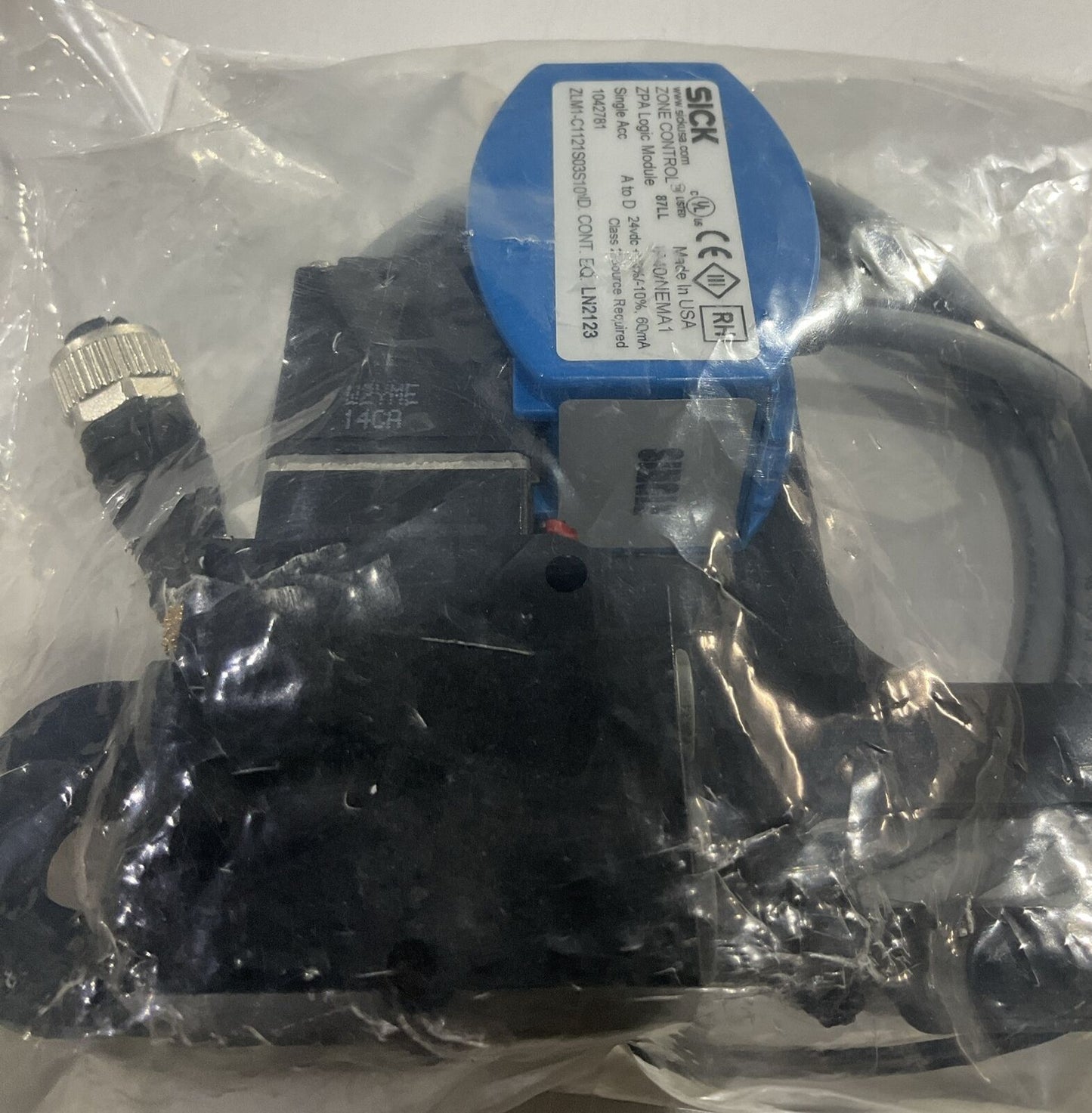 SICK 1042781 ZONE CONTROL ZPA LOGIC MODULE LOT OF 3 U3S