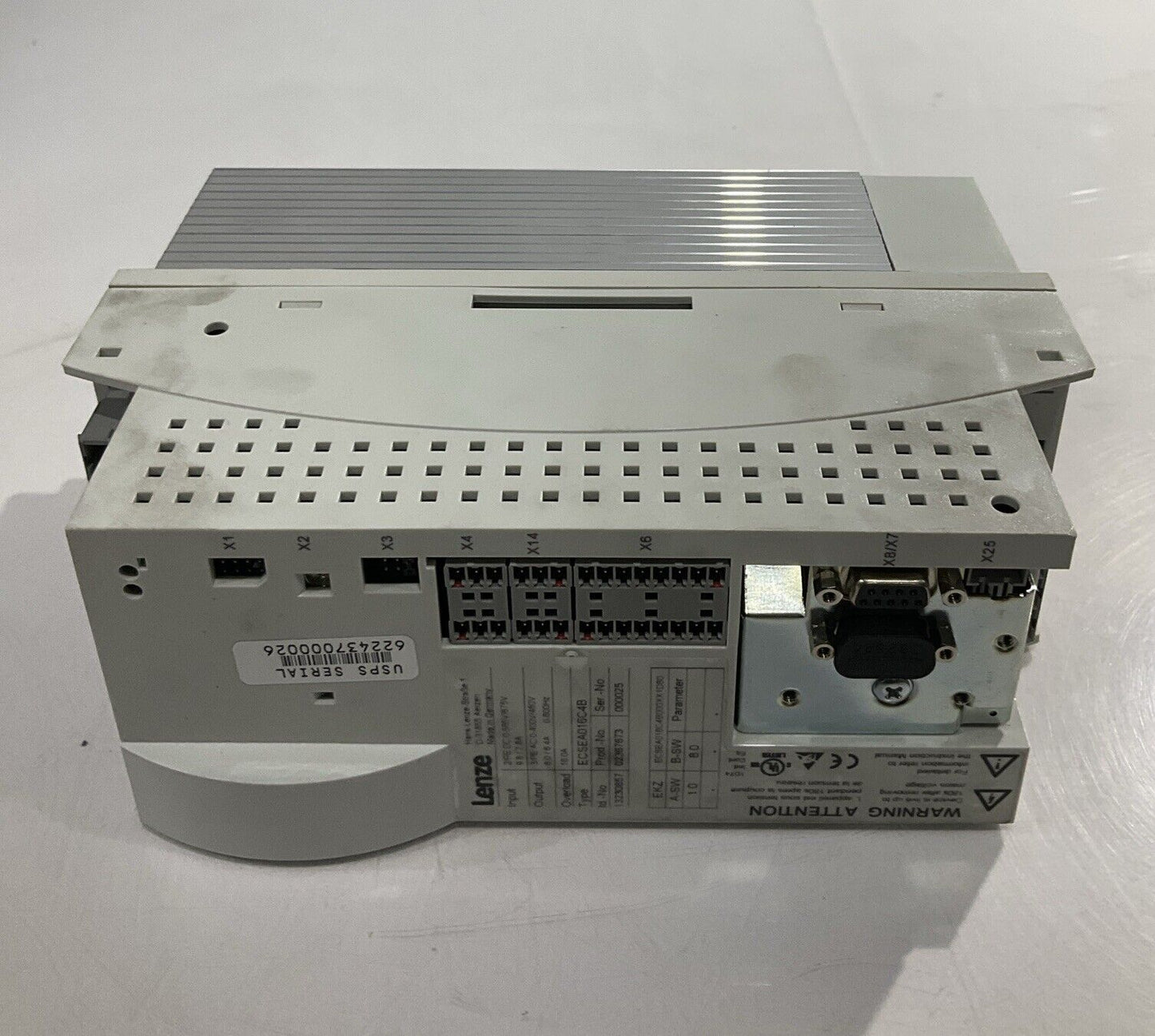 LENZE ECSEA016C4B SERVO DRIVE MOTOR CONTROLLER INVERTER U3S