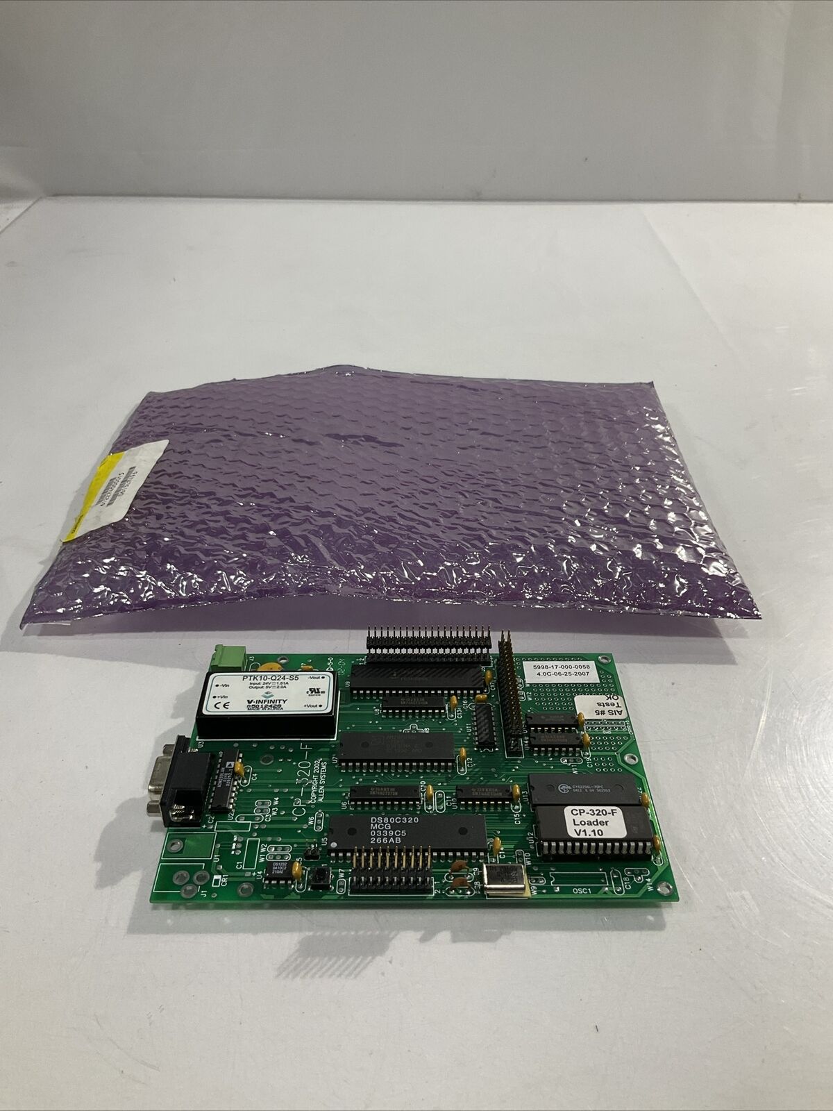 ALLEN SYSTEMS PCB CP-320-F   U3S