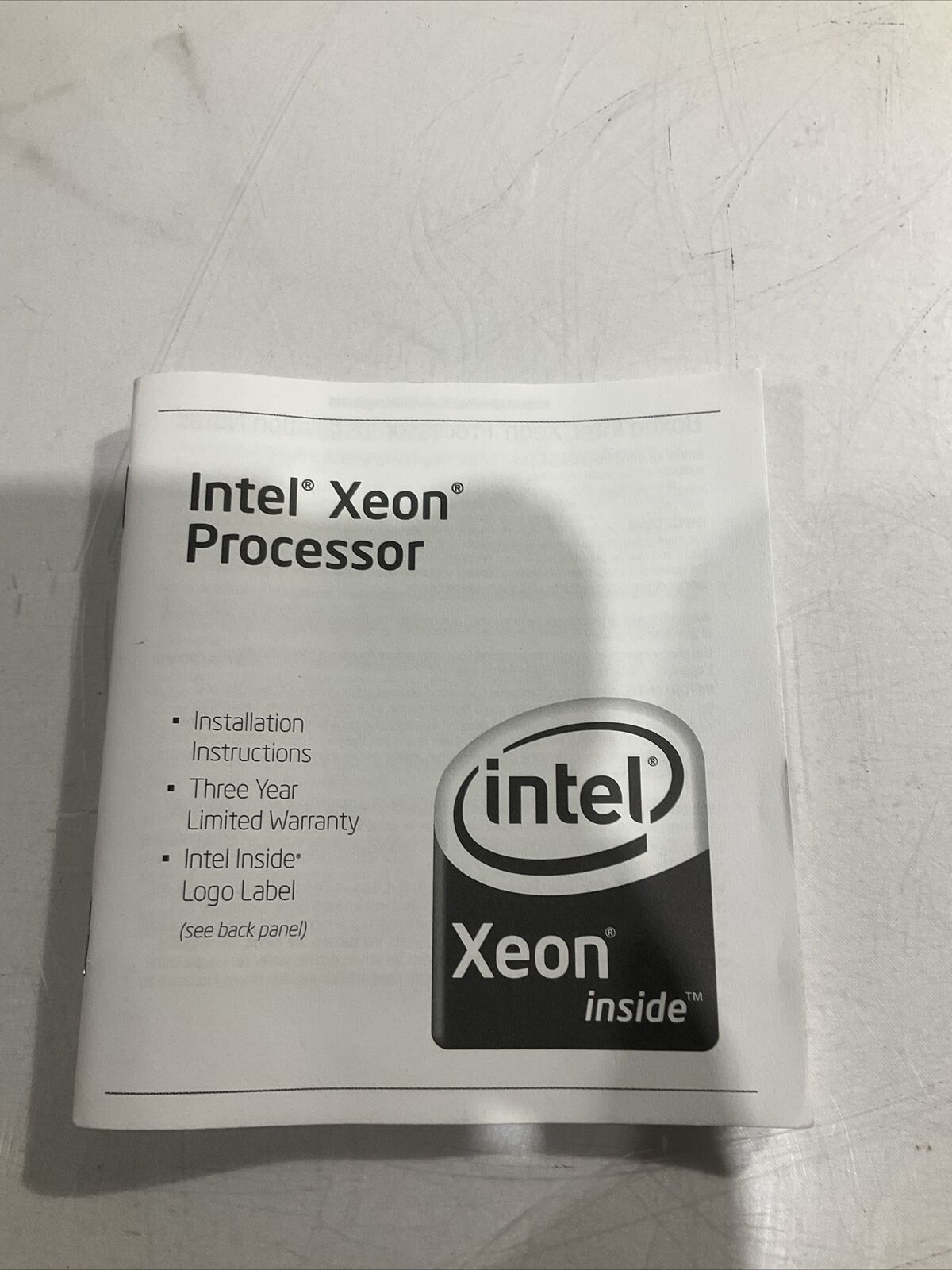 INTEL E5440 XEON PROCESSOR U3S