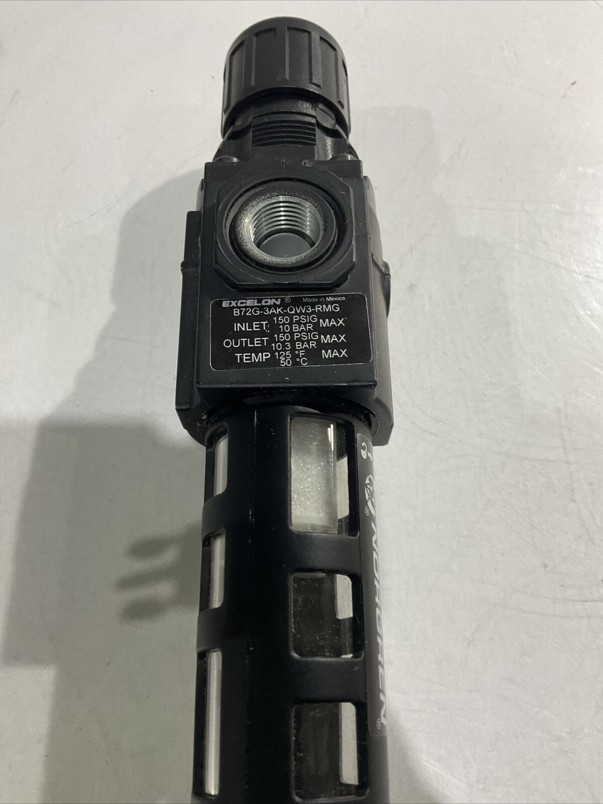 NORGREN  B72G-3AK-QW3-RMG PNEUMATIC FILTER/ REGULATOR 150 PSIG U3S