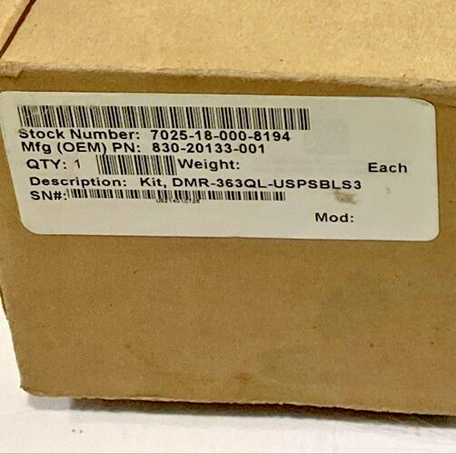 COGNEX   830-20133-001 DMR-363QL-USPSBLS3 KIT  DMR-363QL   U3S