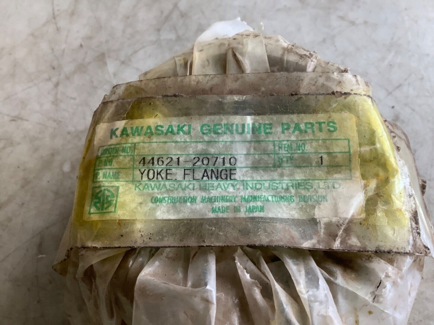 KAWASAKI 44621-20710 FLANGE YOKE 222